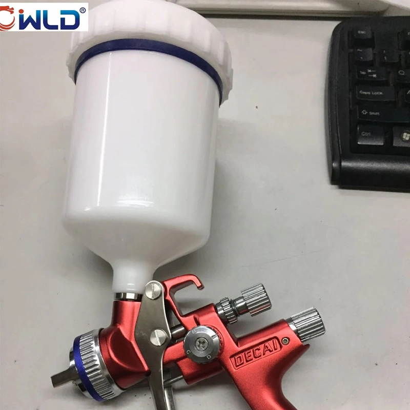 Wld Decai5000 Body Repair Touch up Spraying Air Paint Sprayer Spray Gun with Cup