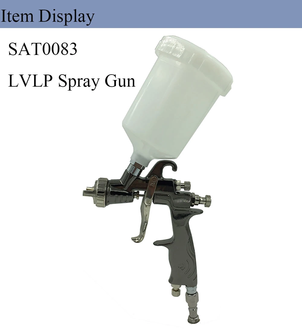 1.4mm Nozzle Stainless Steel Nozzle 600cc Cup Lvlp Air Spray Gun