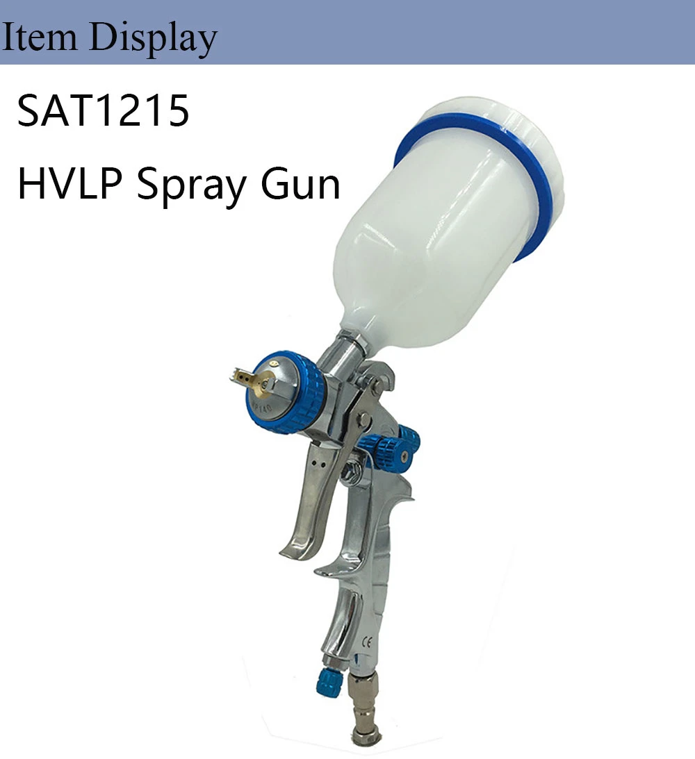 HVLP Airbrush Chrome Plate Paint Spray Gun