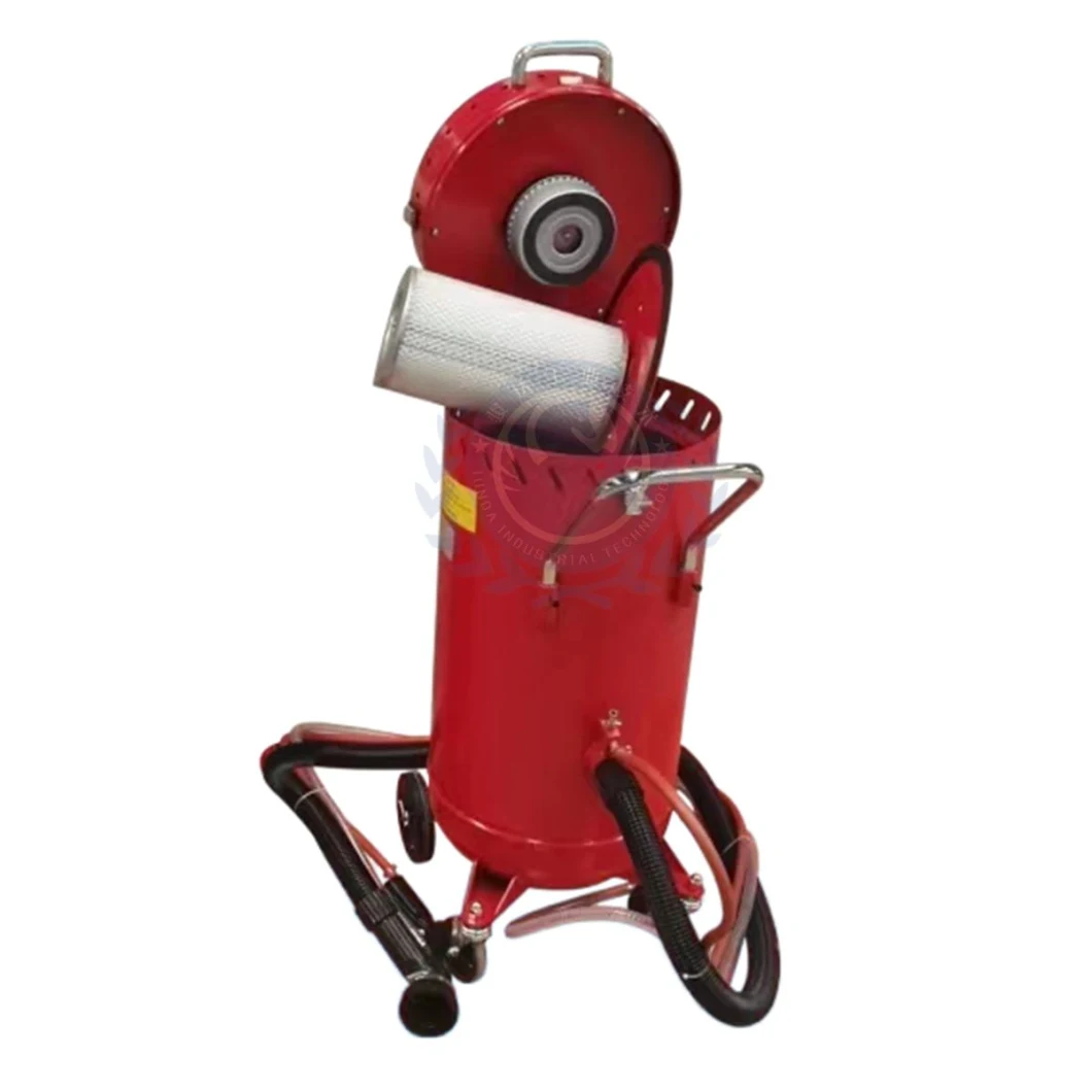 Sandblasting Pot and Hose Nozzle Blasting Gun for Surface Cleaning