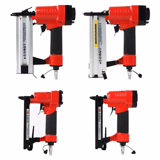 Hot Selling Air Stapler, 1/2′′ Fine Crown Stapler 380/16 420 Pneumatic Heavy Duty Staplers 6-16mm 80 Staples Gun